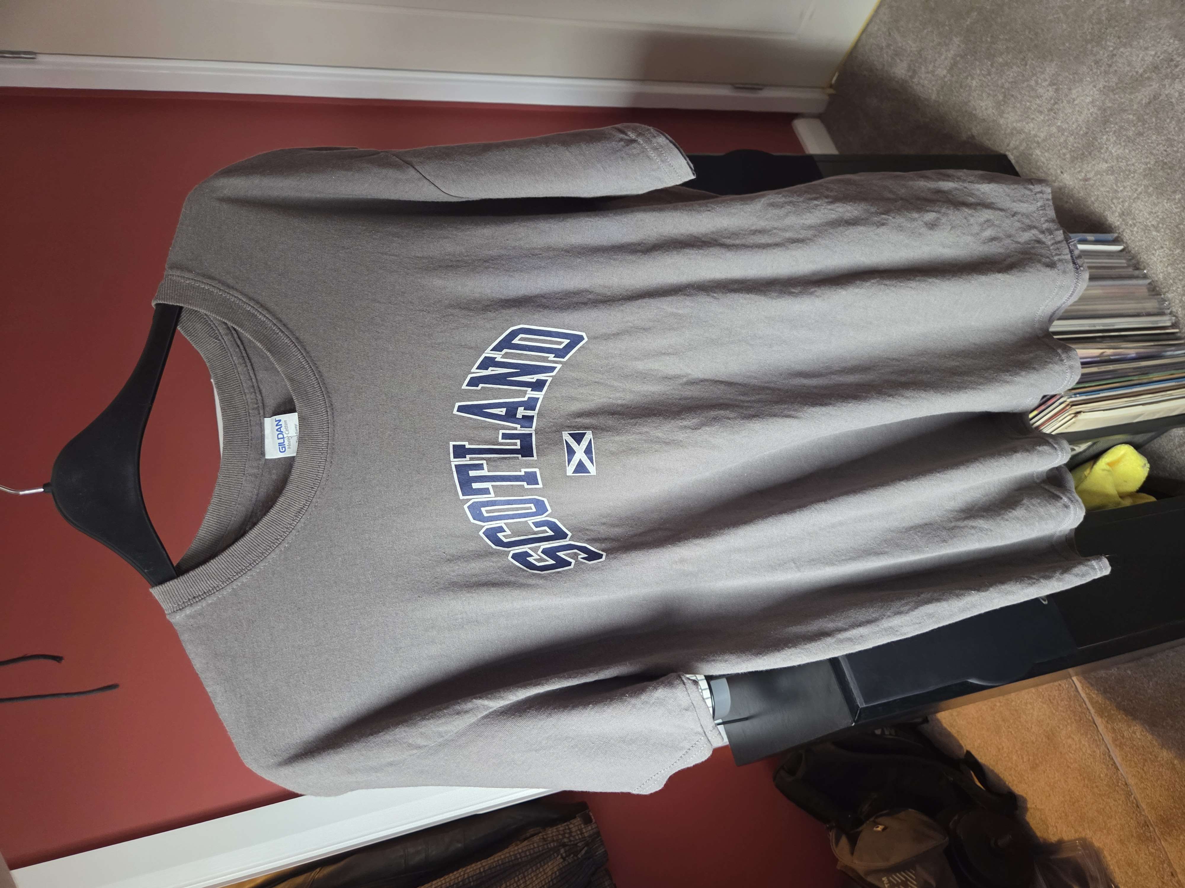 Gildan Scotland T-shirt product bought at Barnardo's for £3.50
