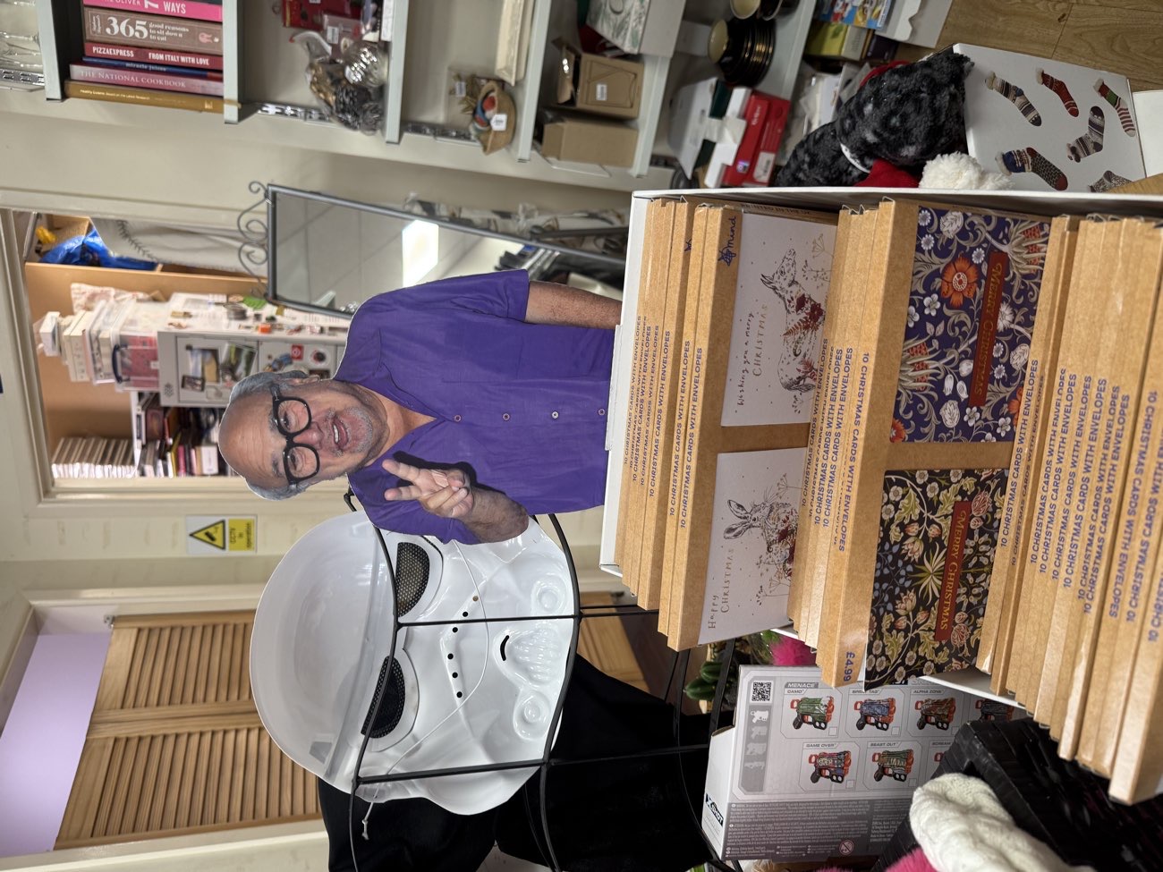 Spotted Danny DeVito volunteering in a charity shop 👀 bought at Mind London for £3.00