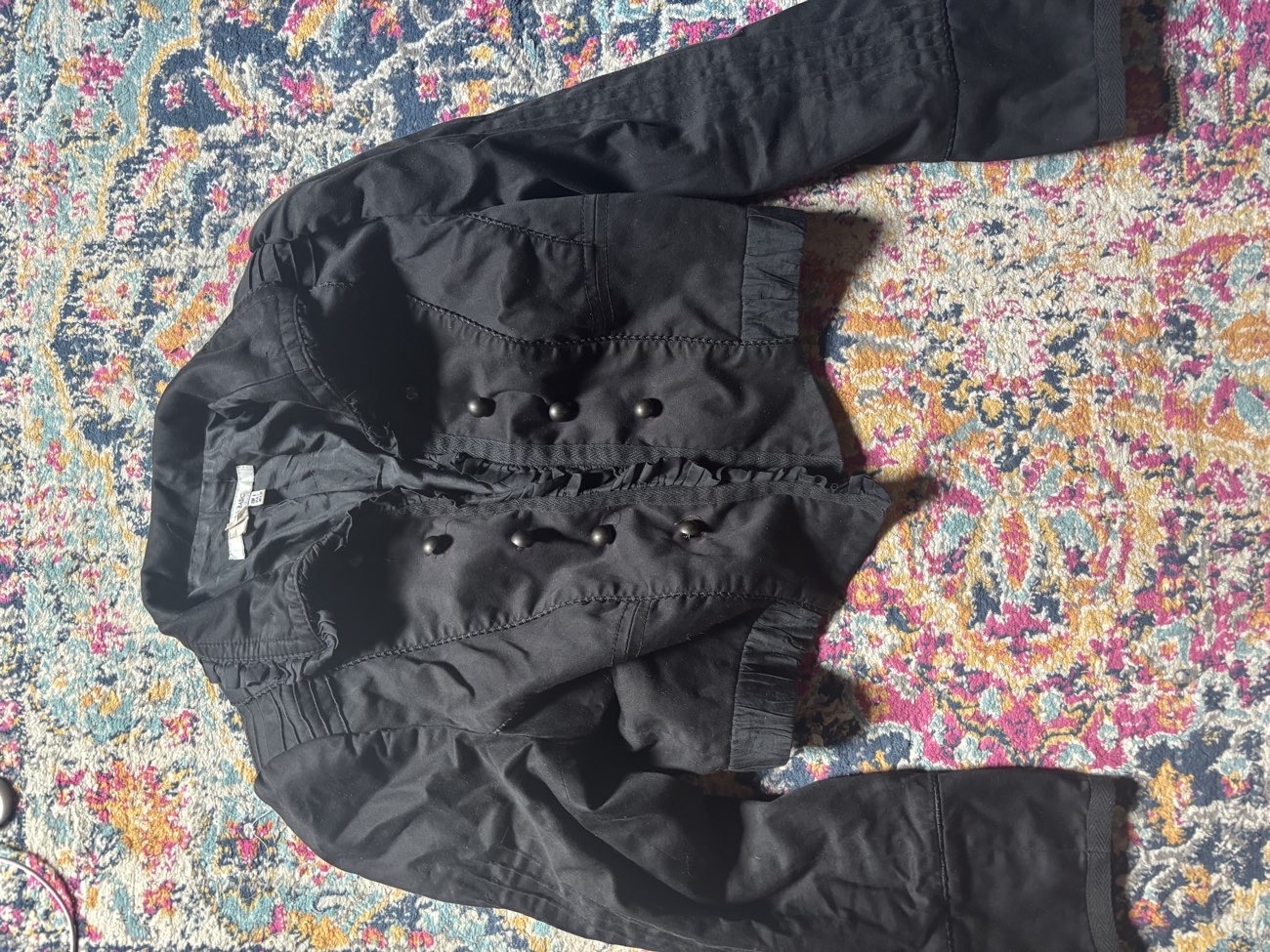 cute military jacket bought at Mind for £4.00
