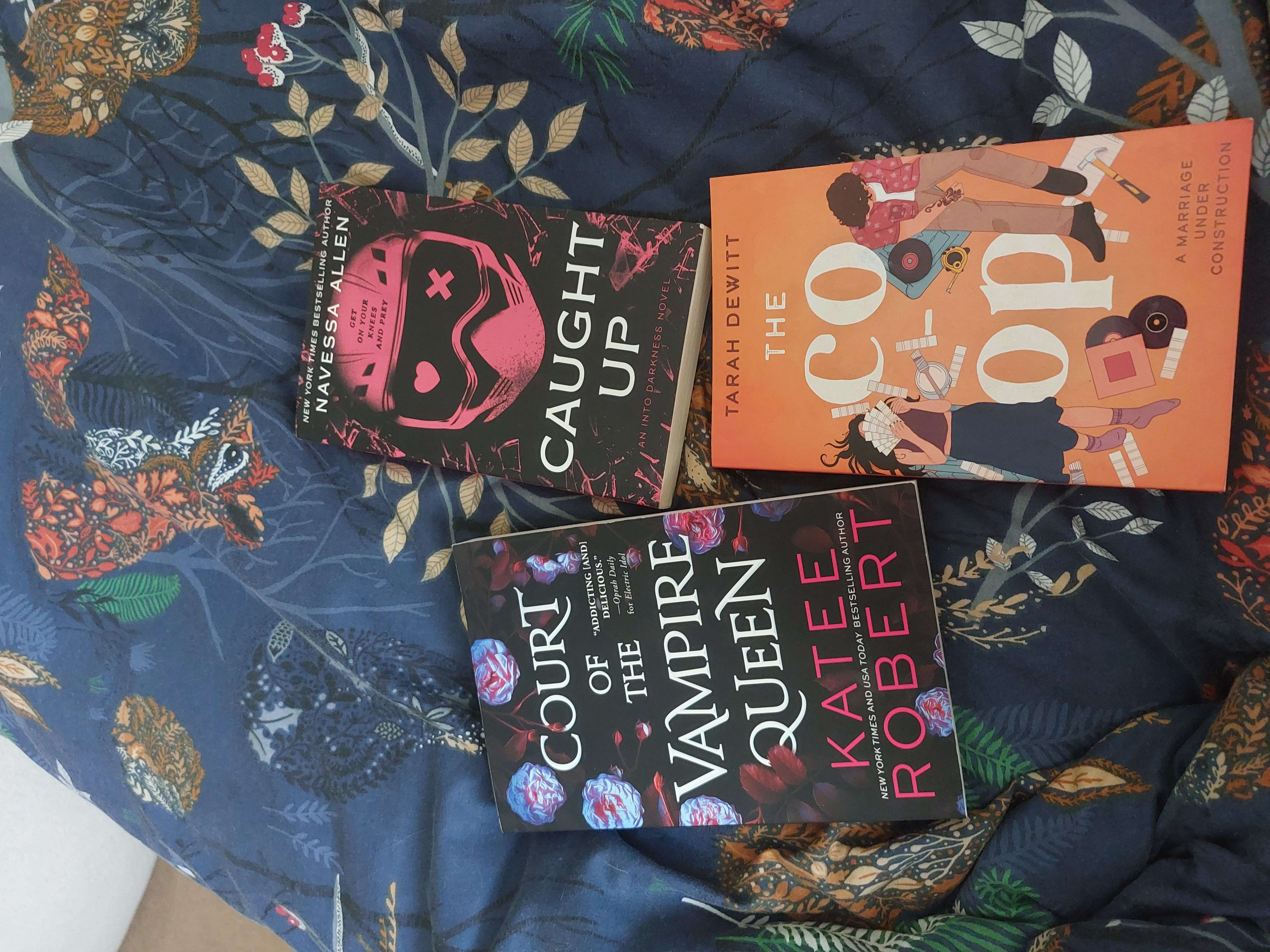 Romance books bought at The Salvation Army for £1.00