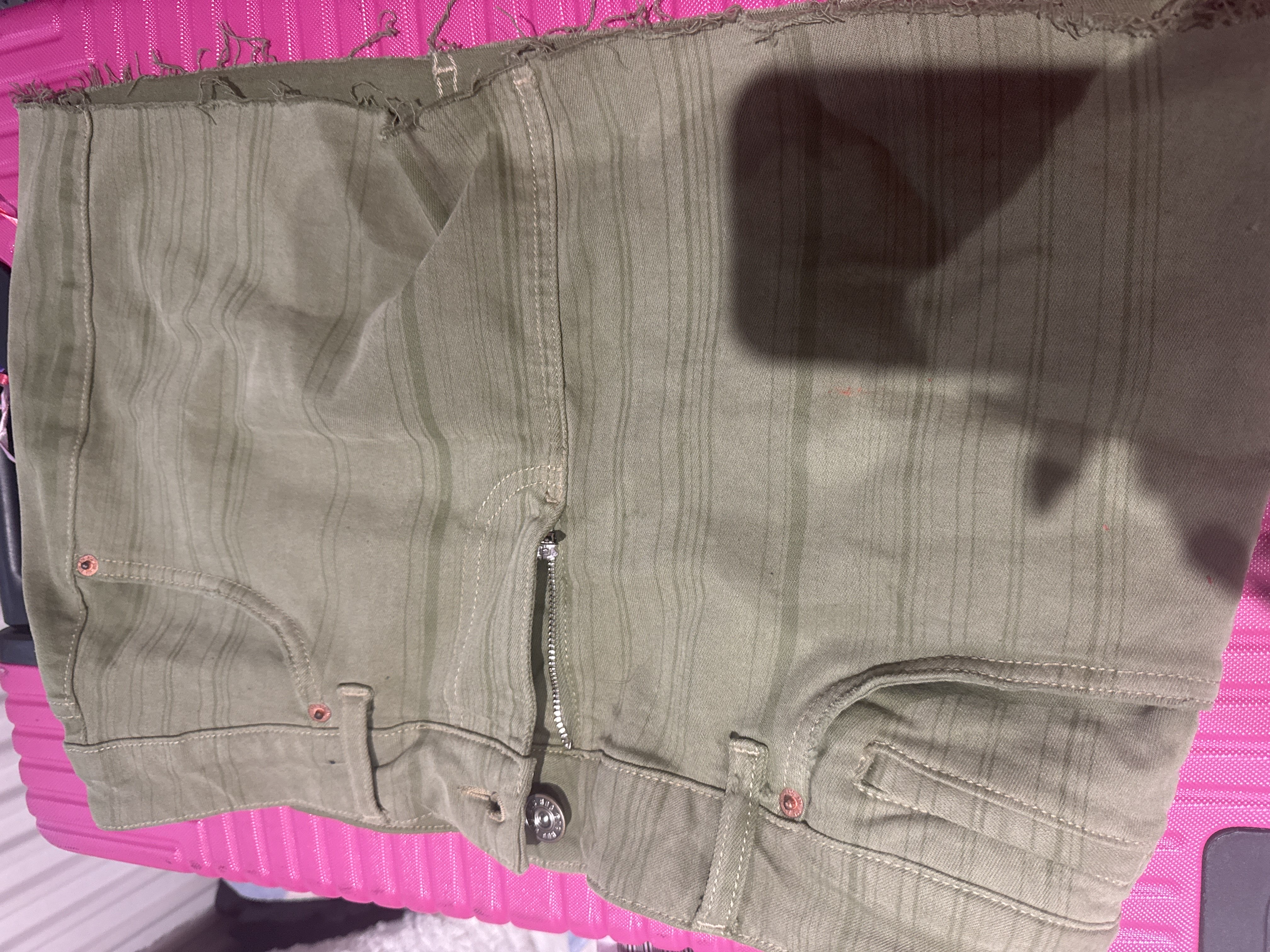 bdg mini skirt bought at All Aboard Shops for £7.00