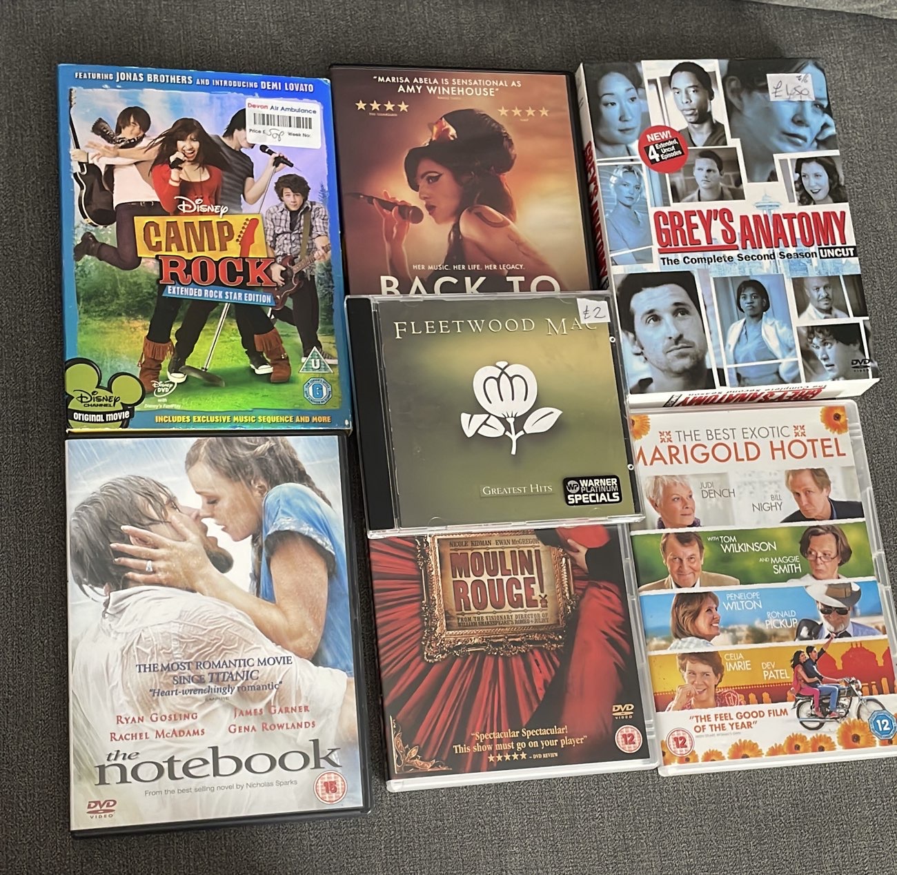 πΏcd&dvdπΏhaulπΏ bought at InFocus for Β£5.50