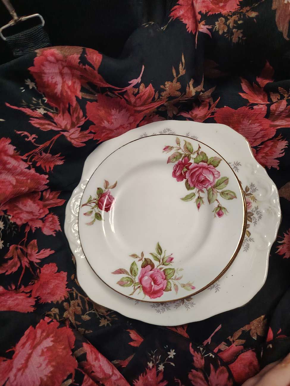 Set of 5 desert and one diner plate!! bought at Croft Carboot for £2.00