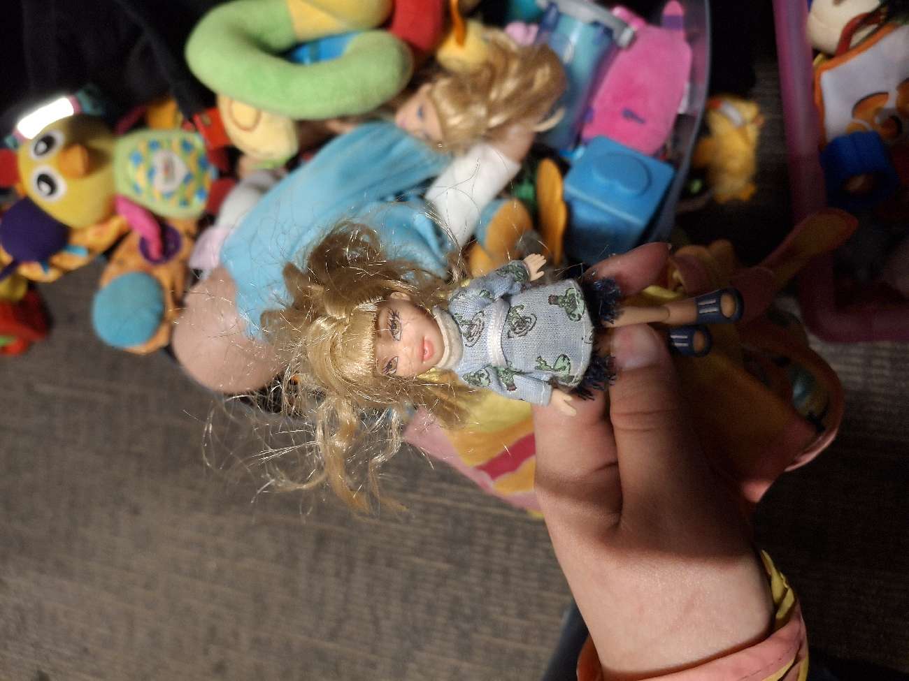 small bratz doll bought at The A World UK CIC