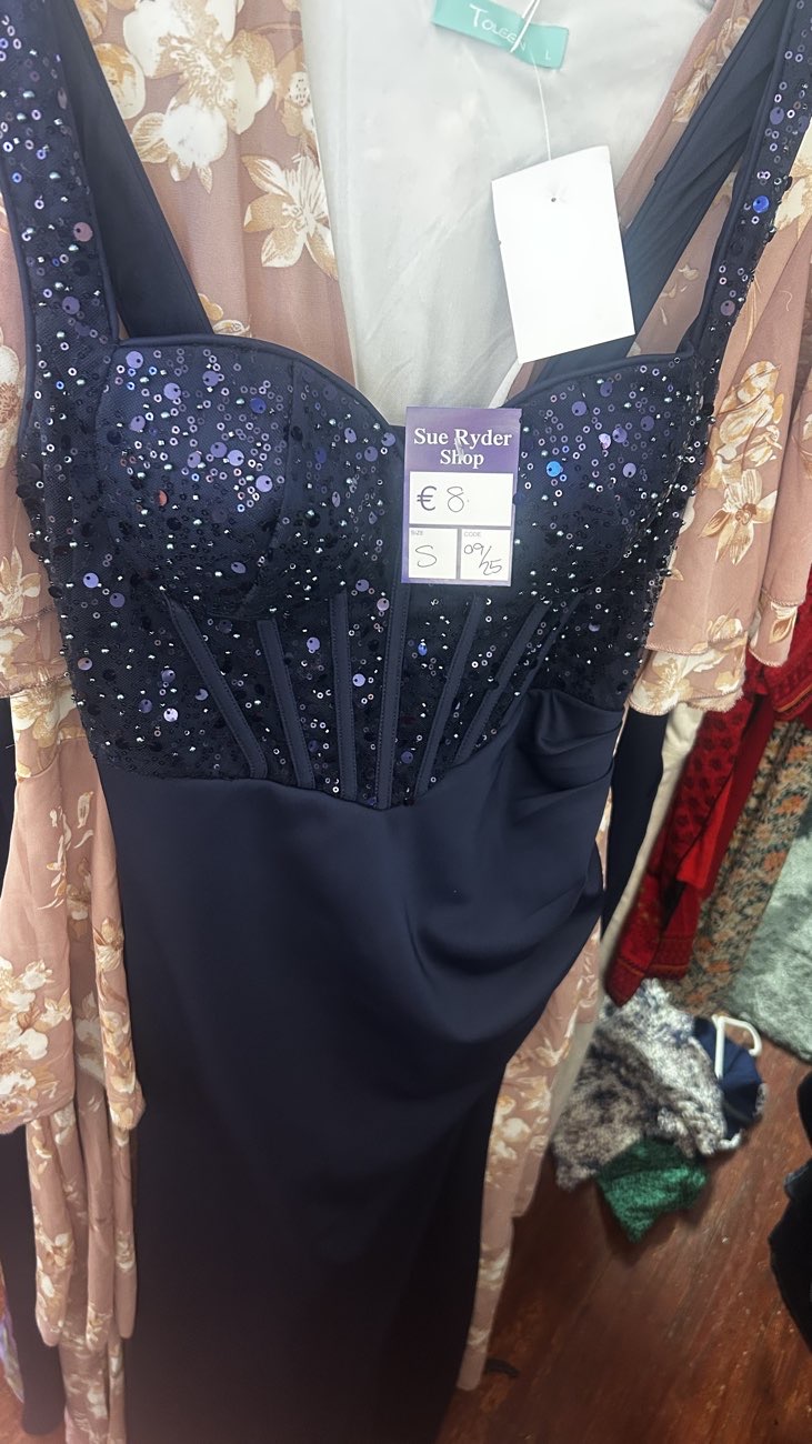 Debs dress bought at Sue Ryder Ireland for €8.00