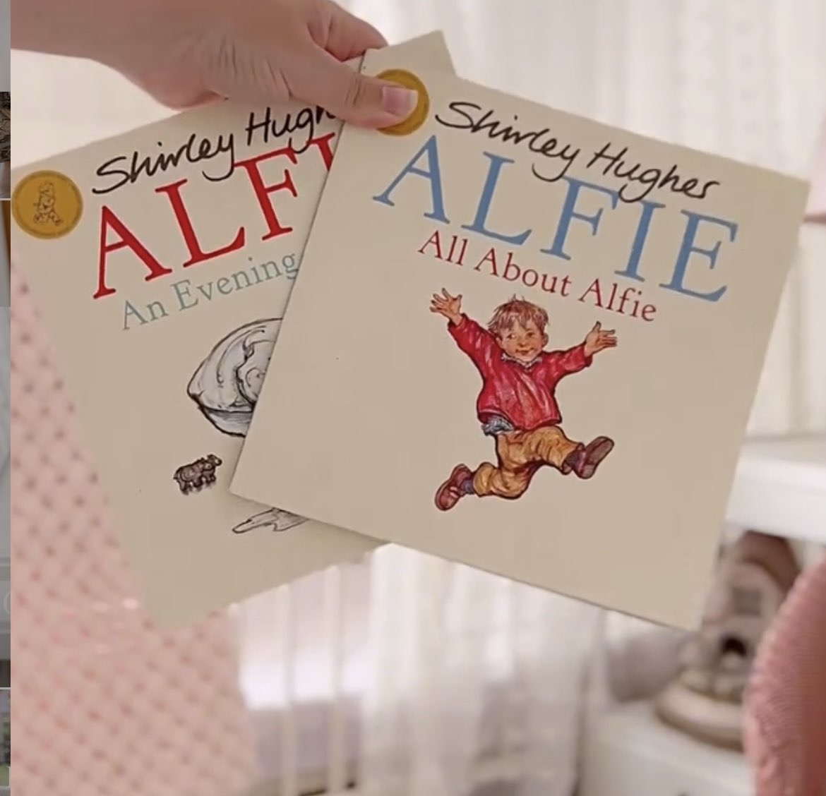 Alfie books 50p each product bought at Sue Ryder for £1.00