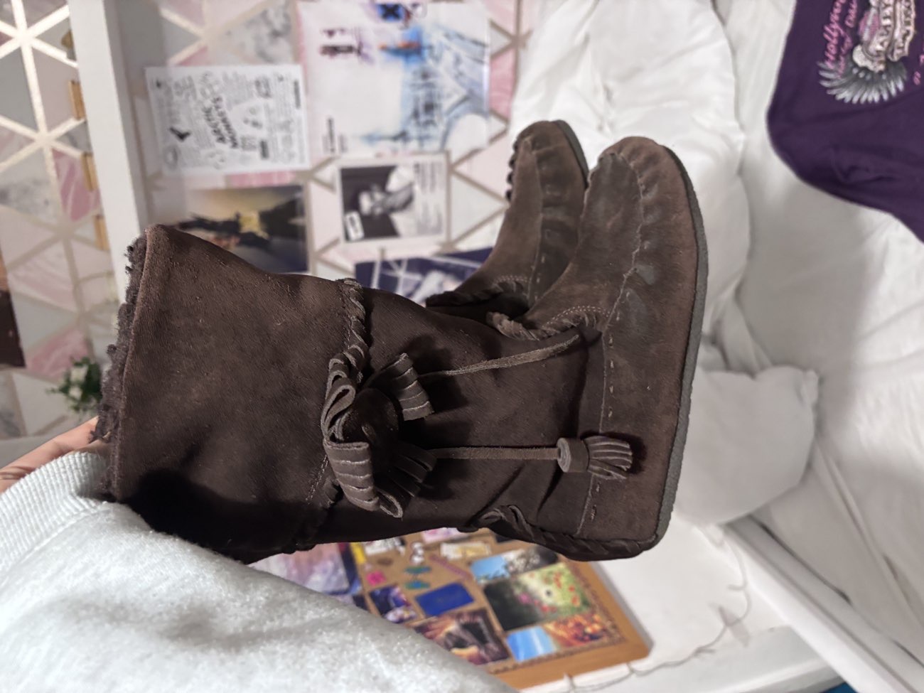 Dorothy Perkins vintage boots bought at Sense for £5.00