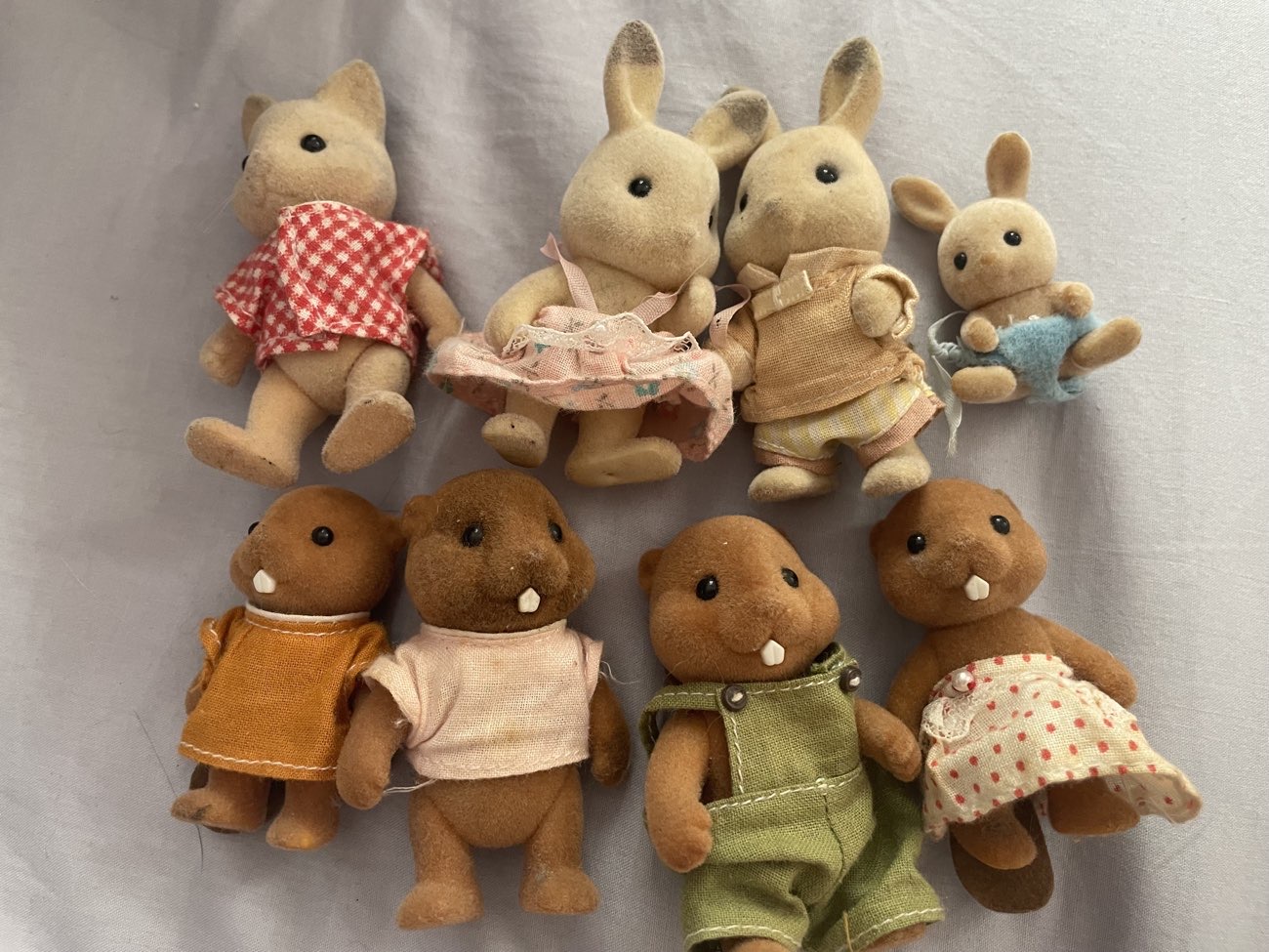 Vintage sylvanian families bought at Kessingland Car Boot Market for £10.00