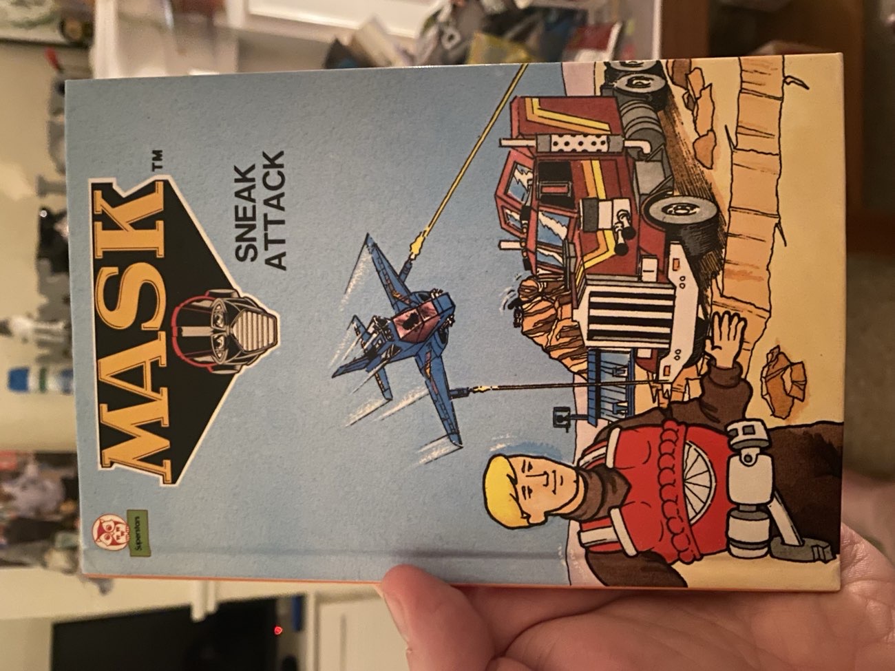 M.A.S.K. Sneak Attack product bought at St Oswald's Hospice for £0.50