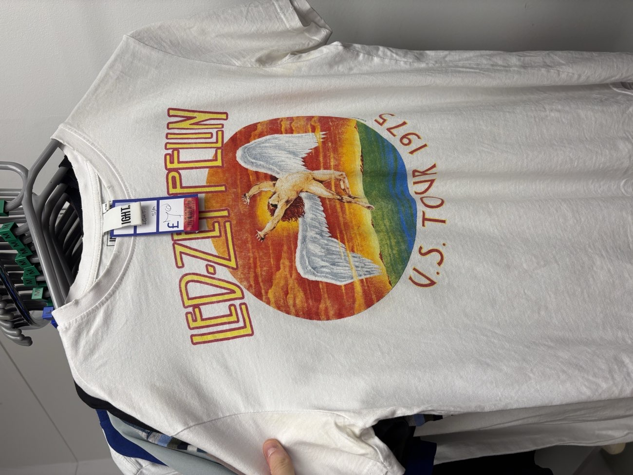 Absolutely love this t-shirt, perfect for the summer bought at Cancer Research UK for £7.00