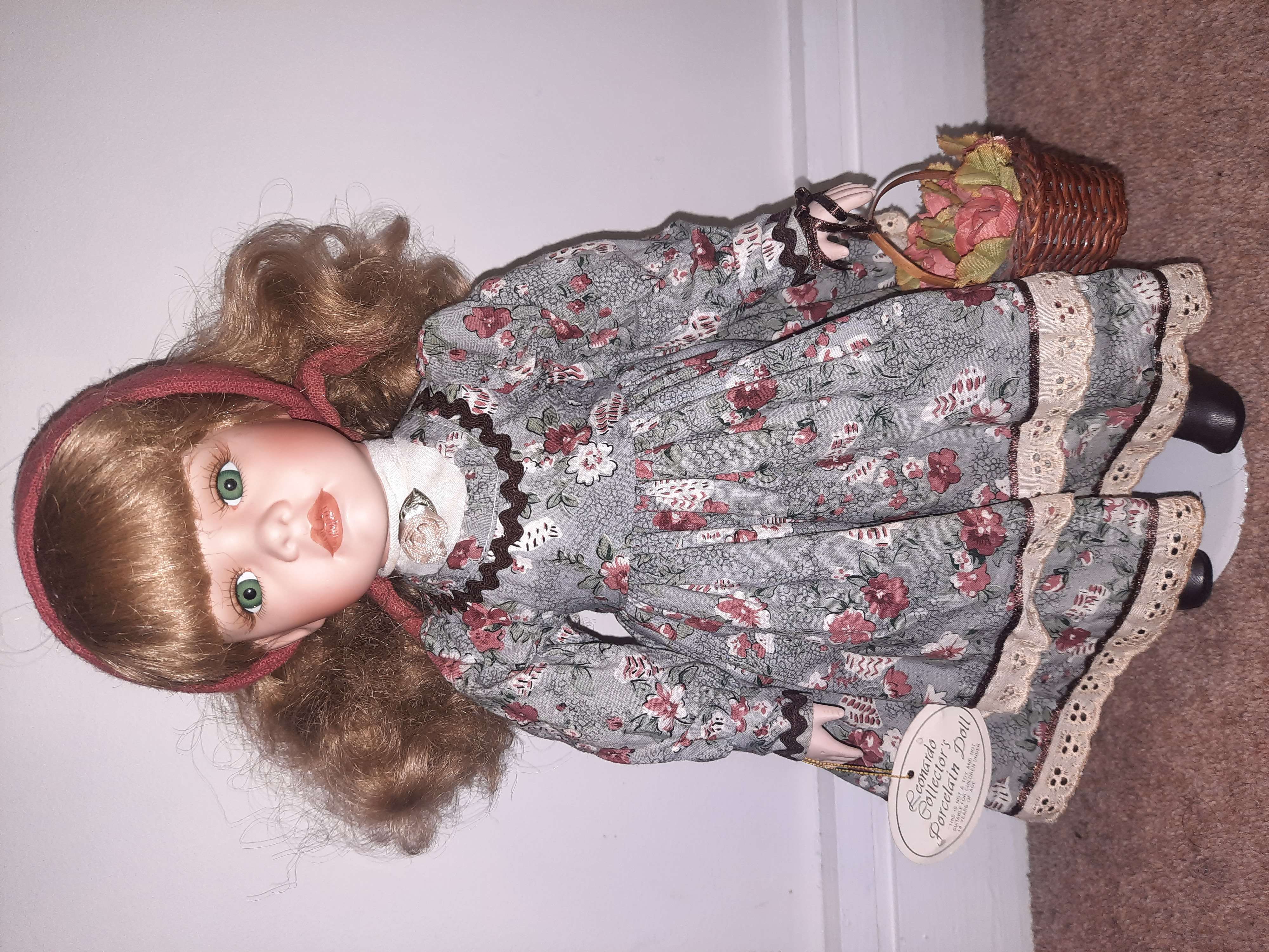 '"Alexandra", Leonardo Collector's Porcelain Doll bought at NCBI, High Street, Tallaght