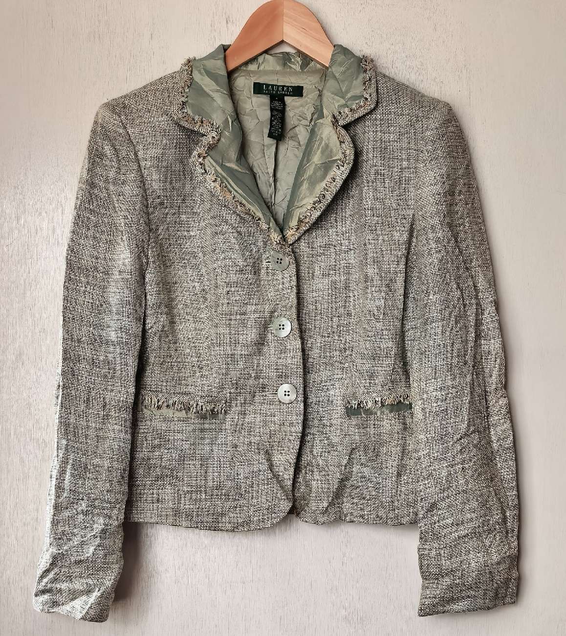 Vintage Lauren Ralph Lauren Green Jacket product bought at Menace Vintage for £15.00