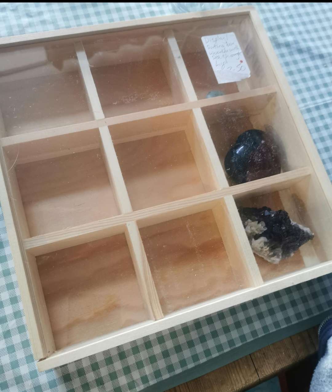 Already filling this display box! bought at Samaritans Charity Shop for £2.50