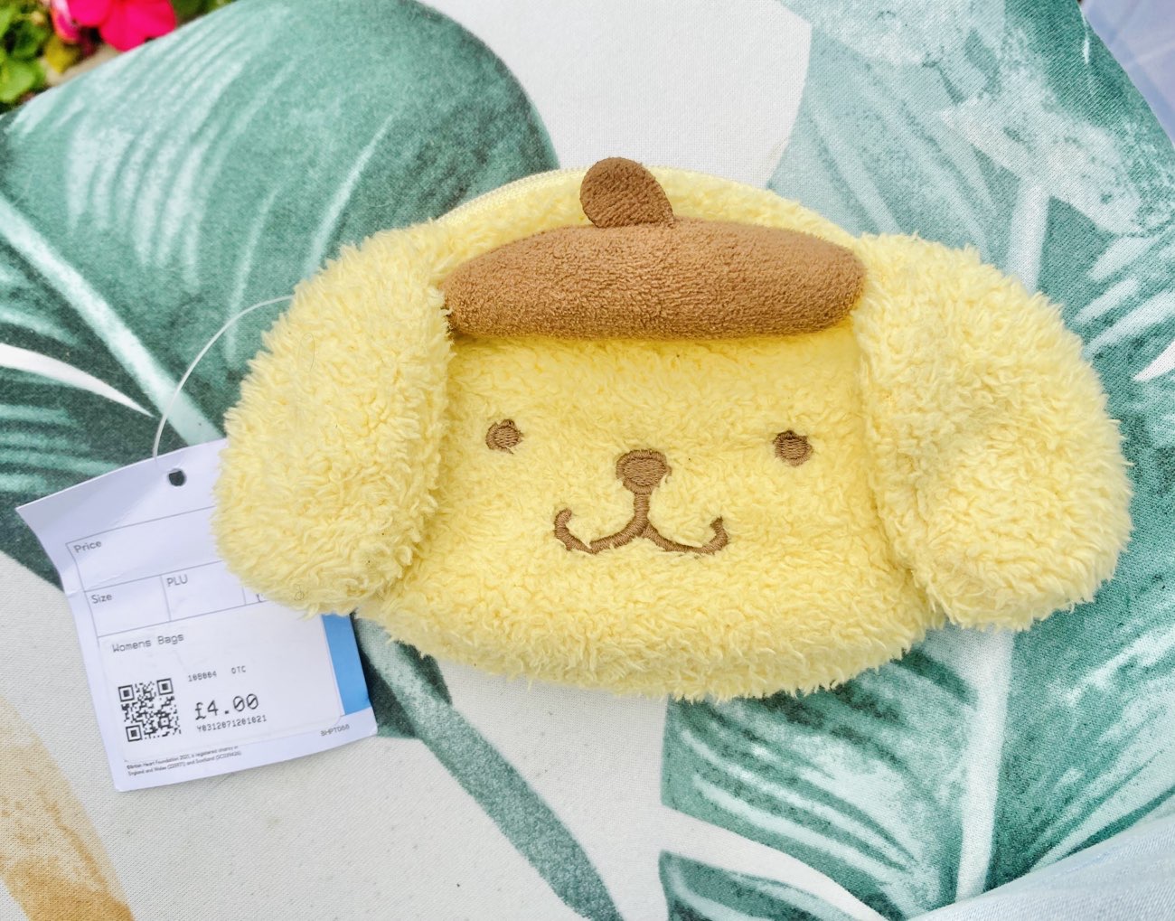 Pompompurin Miniso coin purse bought at British Heart Foundation for £4.00