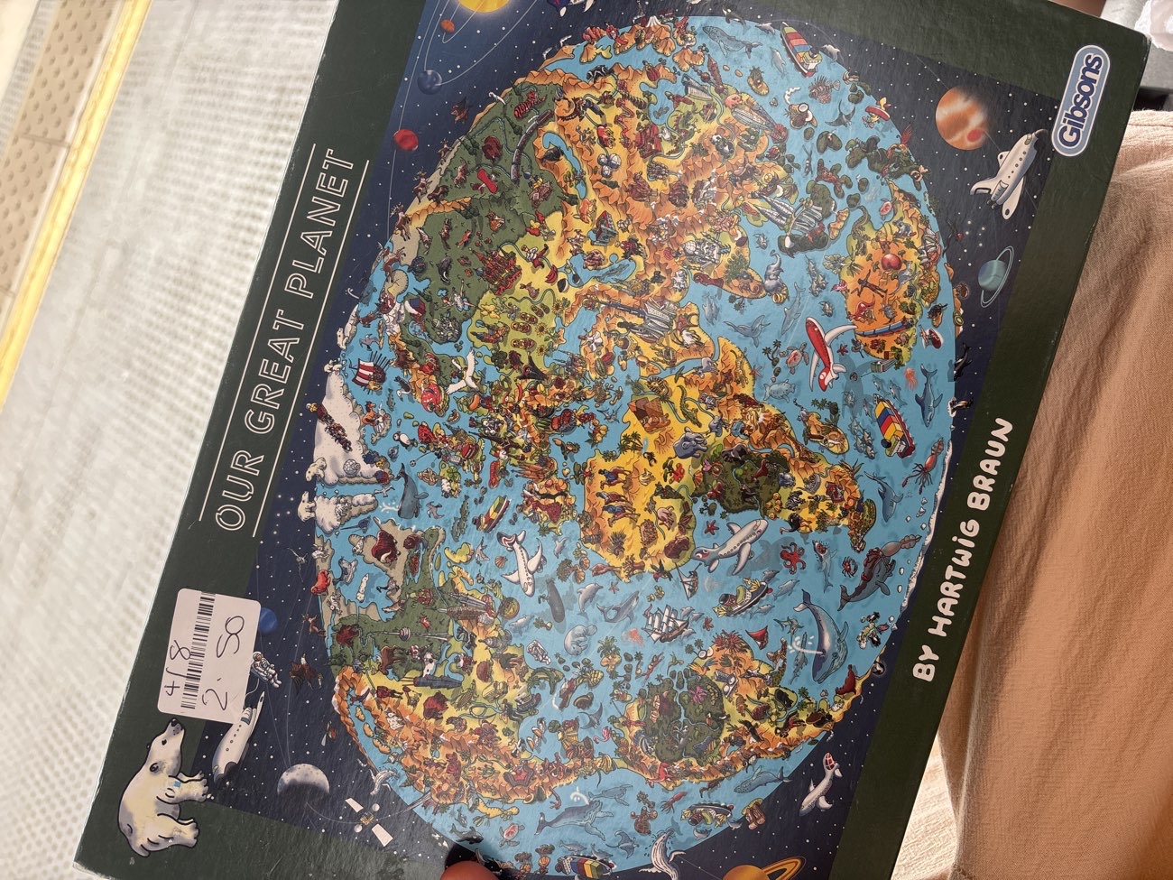 Very nice jigsaw puzzle 🧩 bought at The Myton Hospices - Trinity Street, Coventry, Charity Shop for £2.50