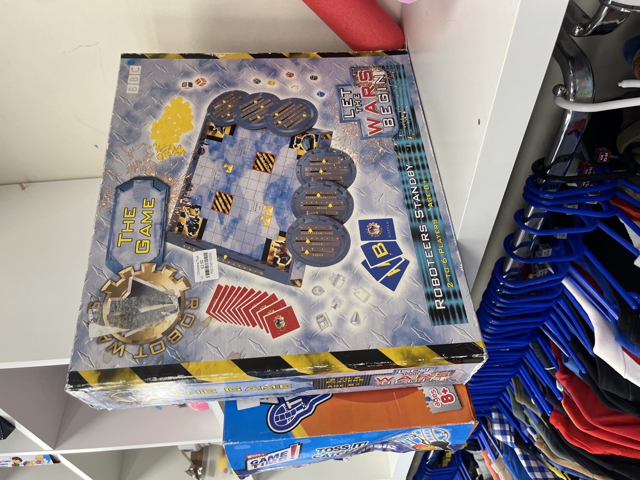 Robot wars game! (if I had the space this would be coming home with me) bought at Womens Aid