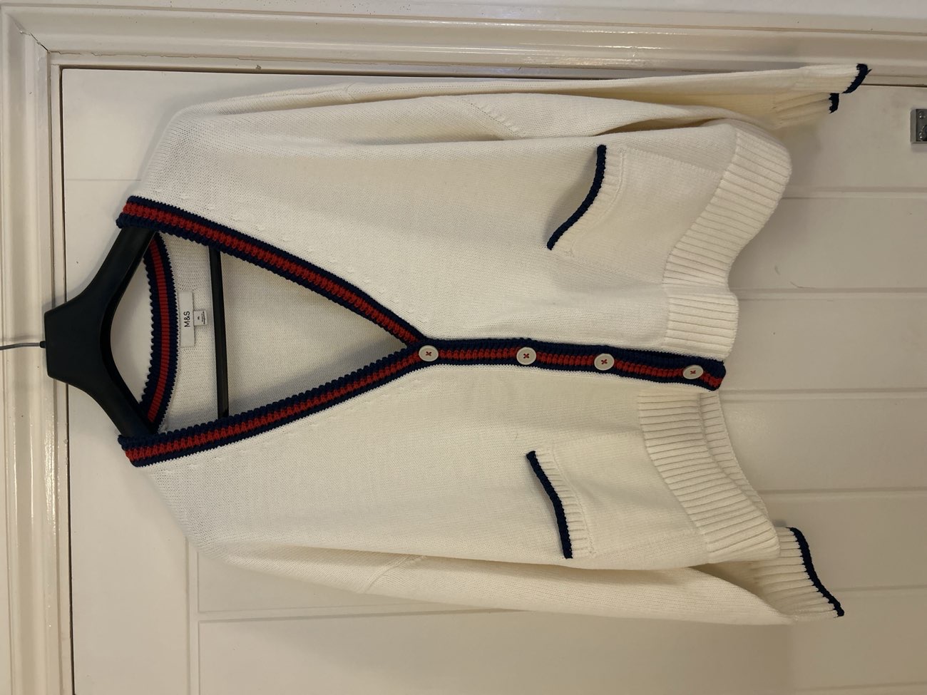 M&S cotton cardi bought at Sue Ryder for Β£6.00