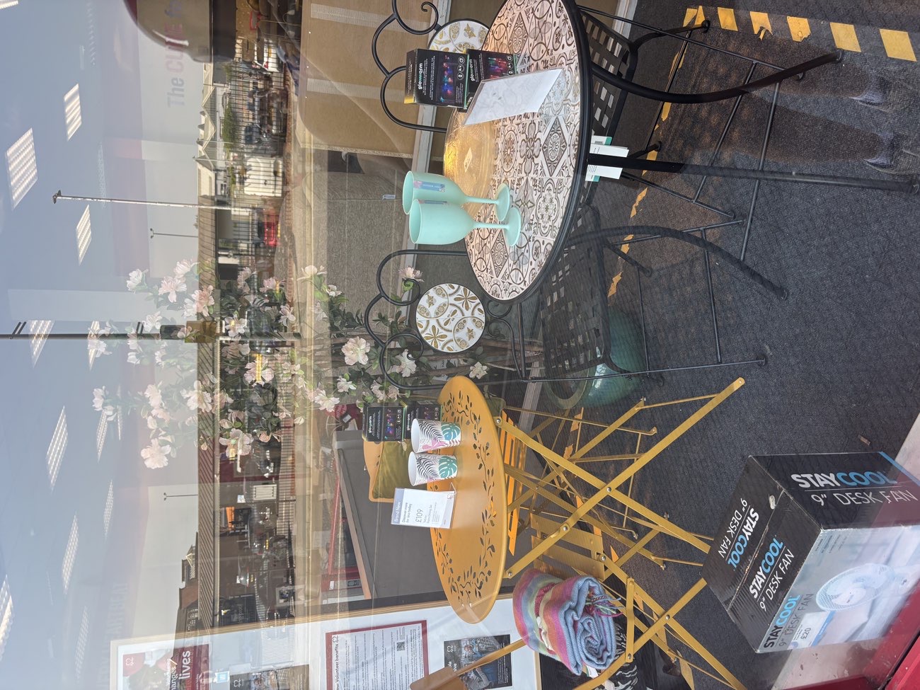 Garden/Patio furniture bought at British Heart Foundation Home Store