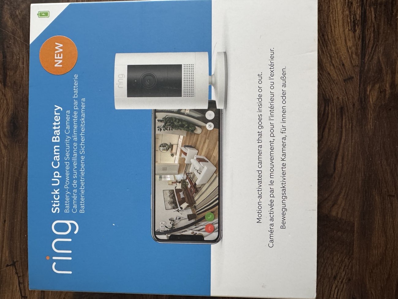Ring camera - Like New bought at The Salvation Army Donation Centre for £20.00