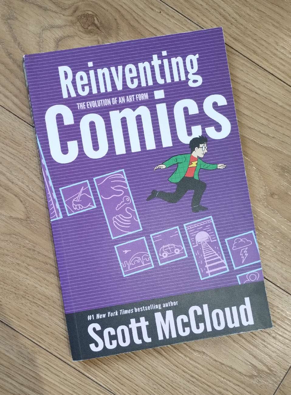 Reinventing Comics by Scott McCloud bought at The Book Shop for £8.00