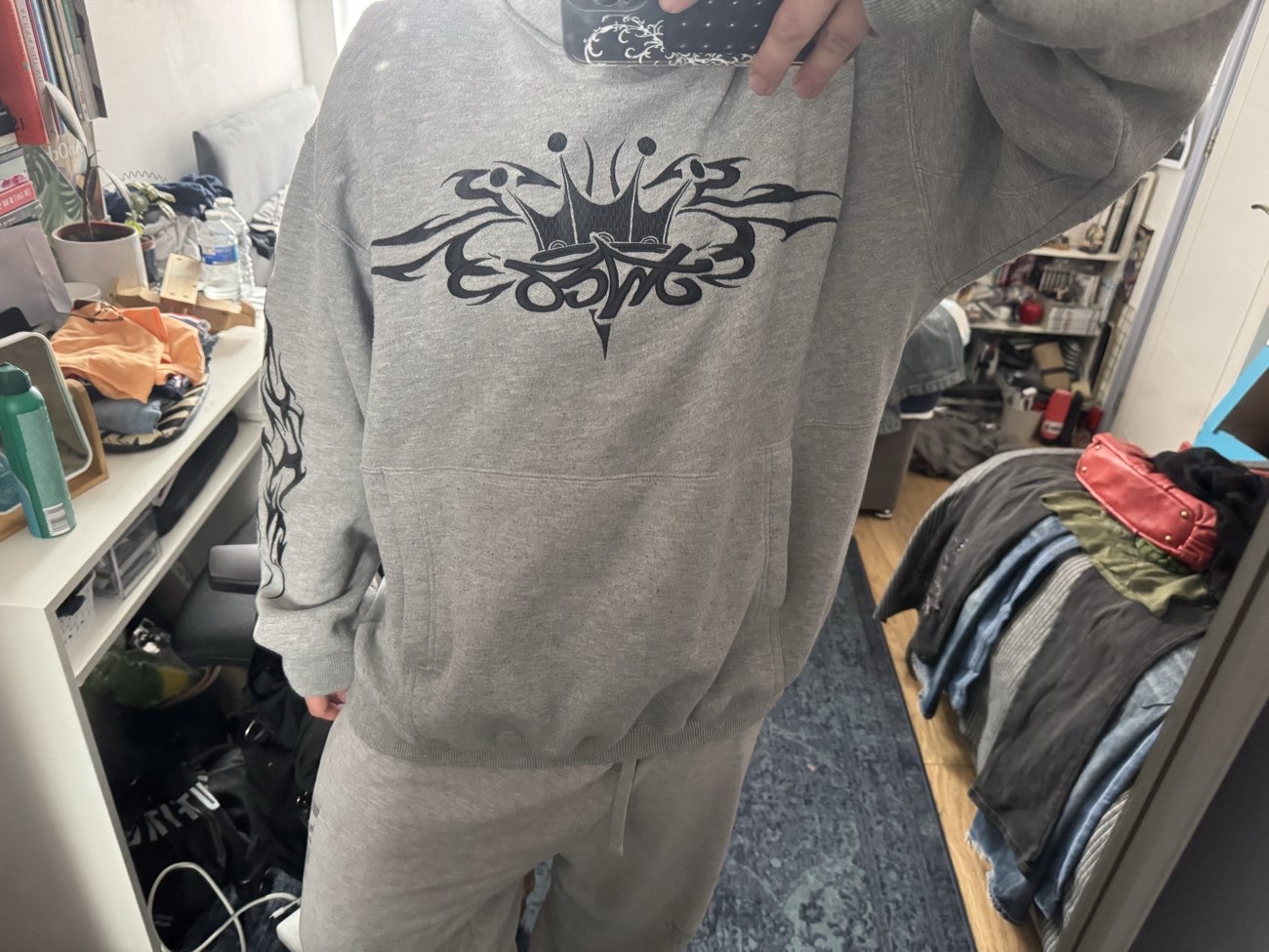 Jnco jeans baggy hoodie bought at Reading Car Boot for £0.50