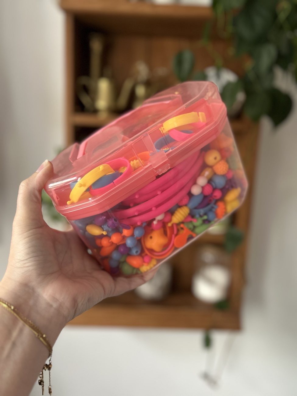 complete pop beads kit bought at CRY Shop for £6.00
