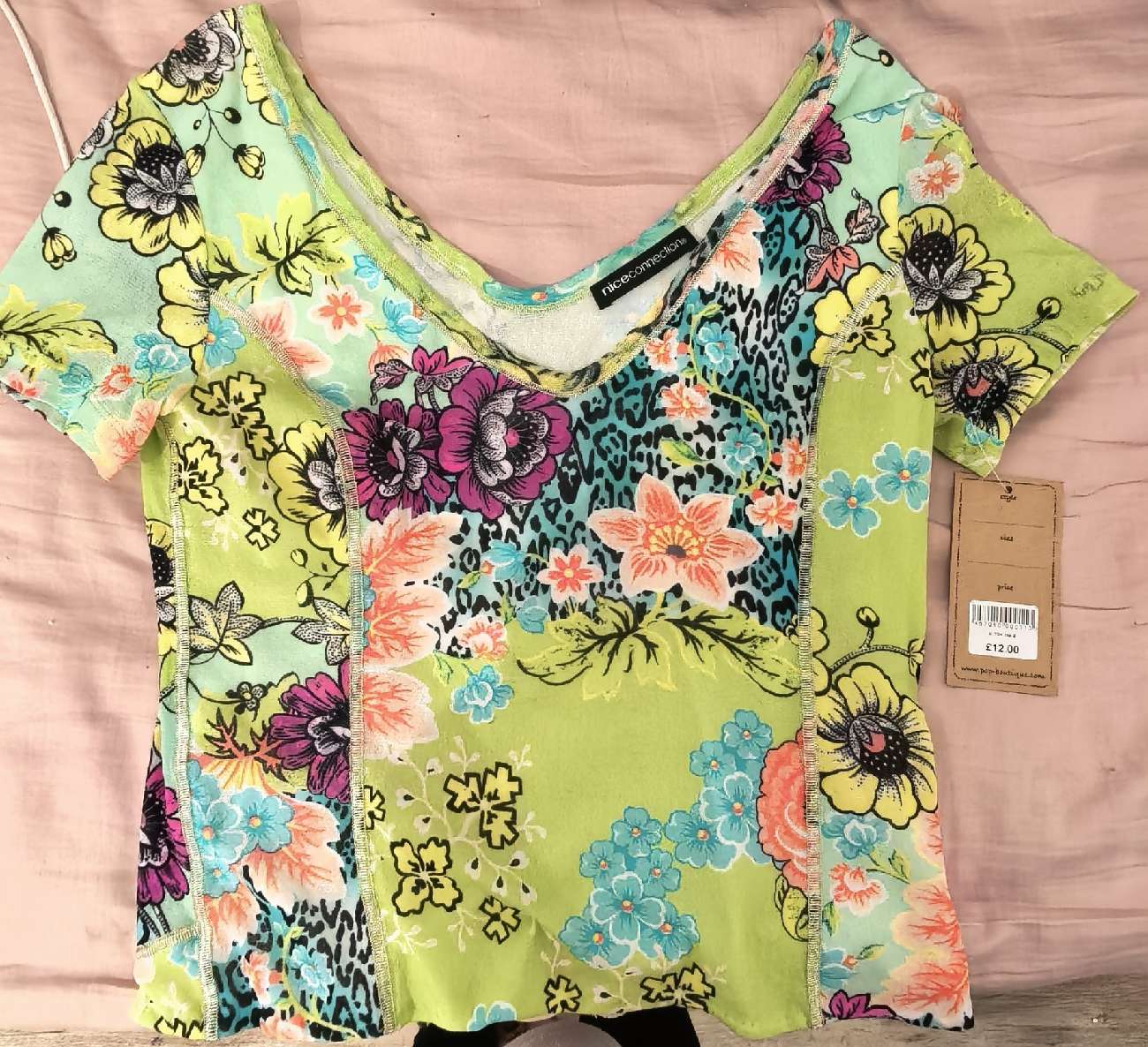 Y2K Colorful Tops bought at Pop Boutique for £24.00