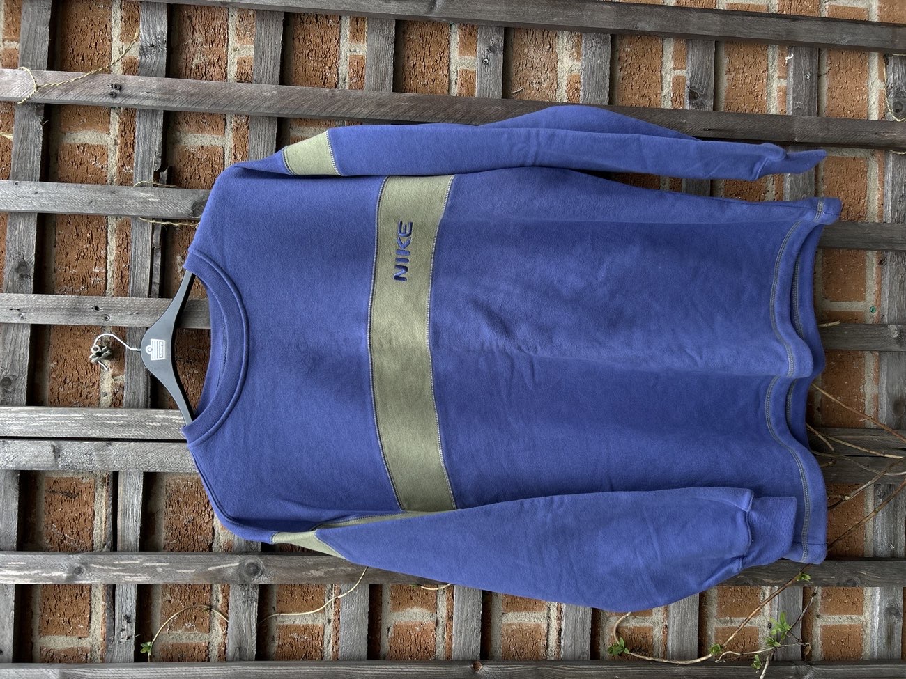 vintage Nike sweatshirt bought at Mencap for Β£7.00