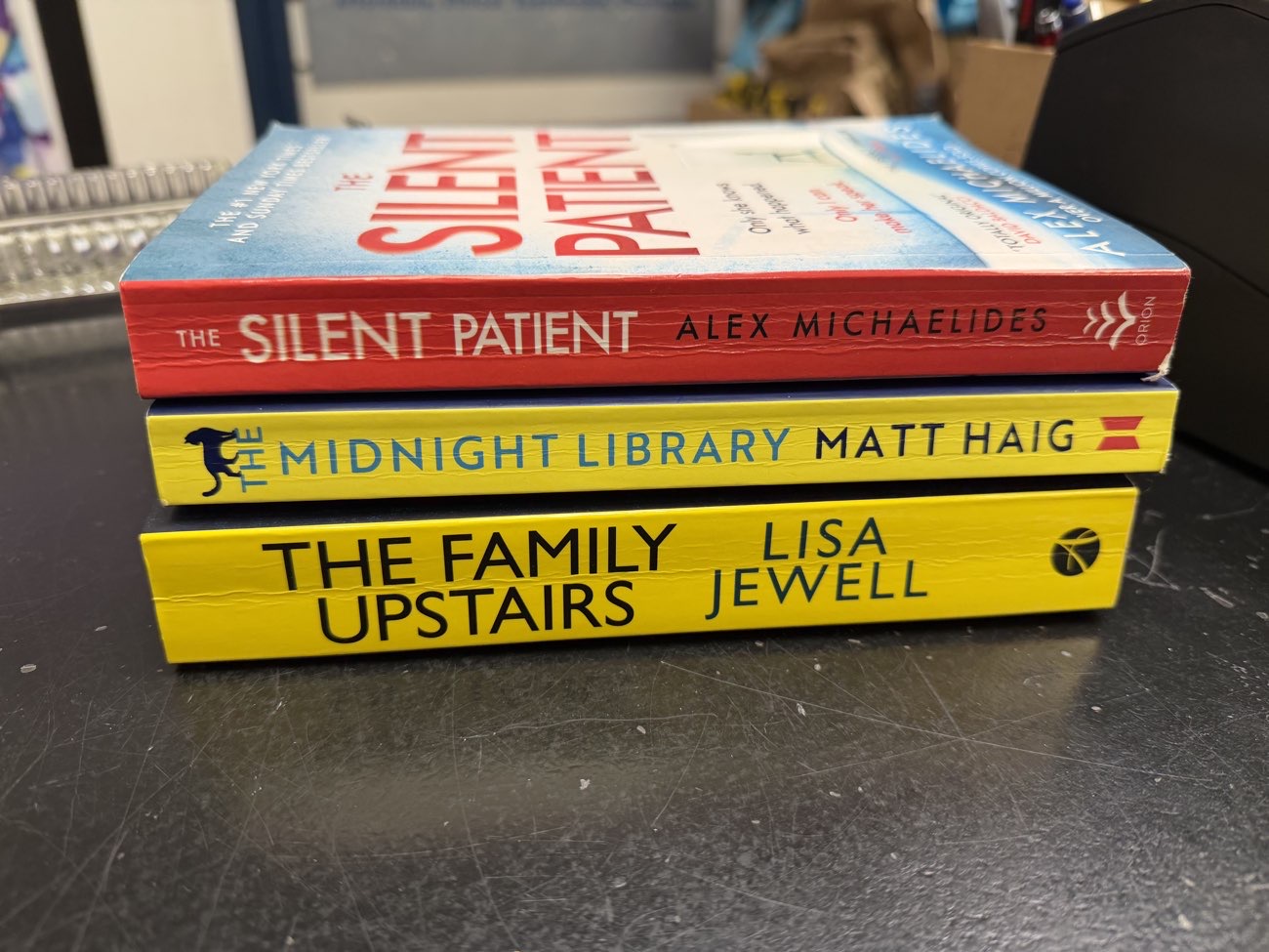 3 books for €5 bought at NCBI Inchicore for €5.00