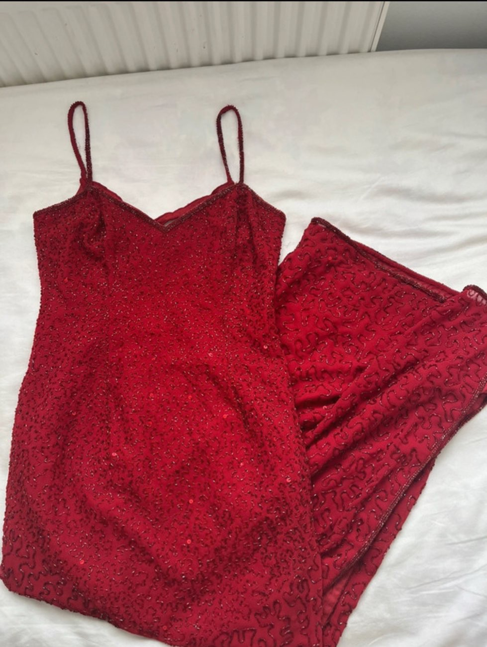 Vintage Sequin Dress bought at Dunton Car Boot Sale for £3.00