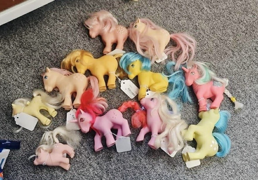 🌈G1 My Little Pony (£5 each) 1982 originals !!💗 not repros bought at Sue Ryder for £28.00