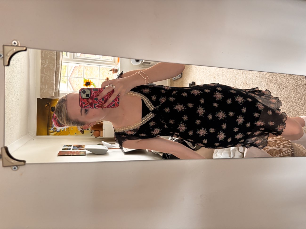 united colors of Benetton mesh dress bought at COW for £22.00
