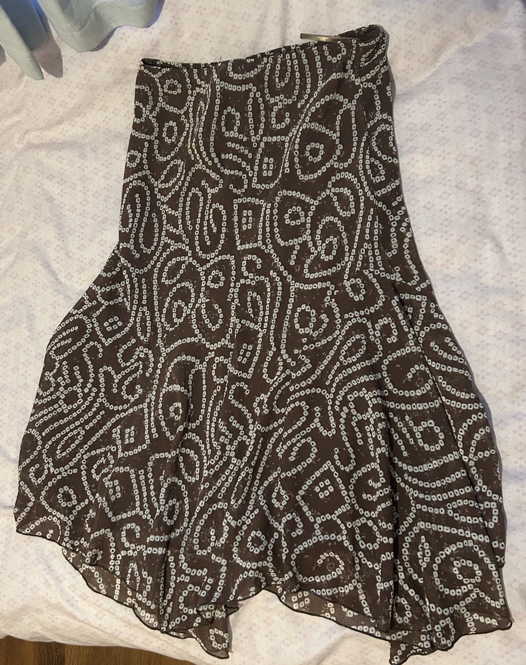 per una brown boho skirt product bought at British Red Cross for £3.00