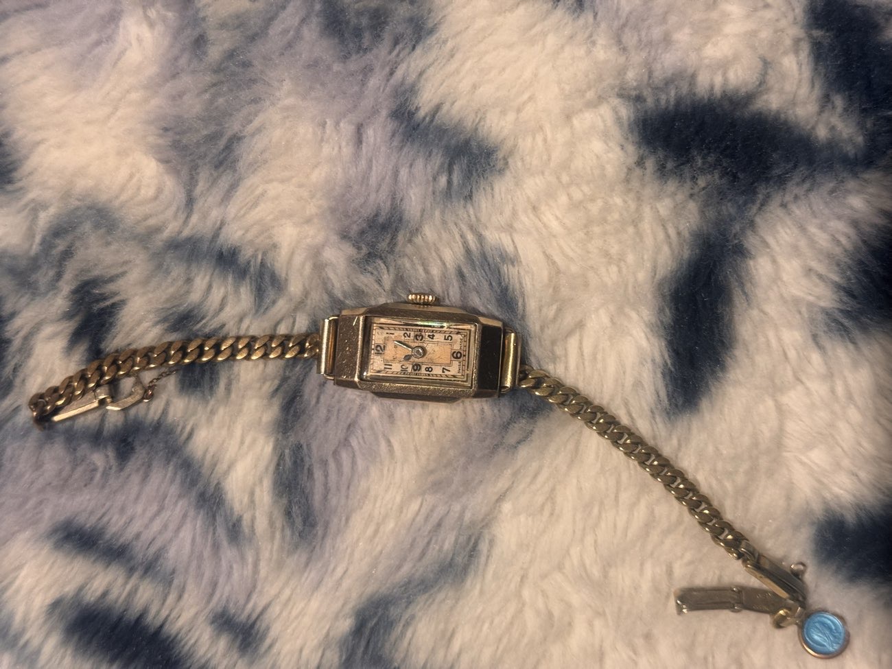 1920s art deco watch bought at Aintree antique and vintage flea for £5.00
