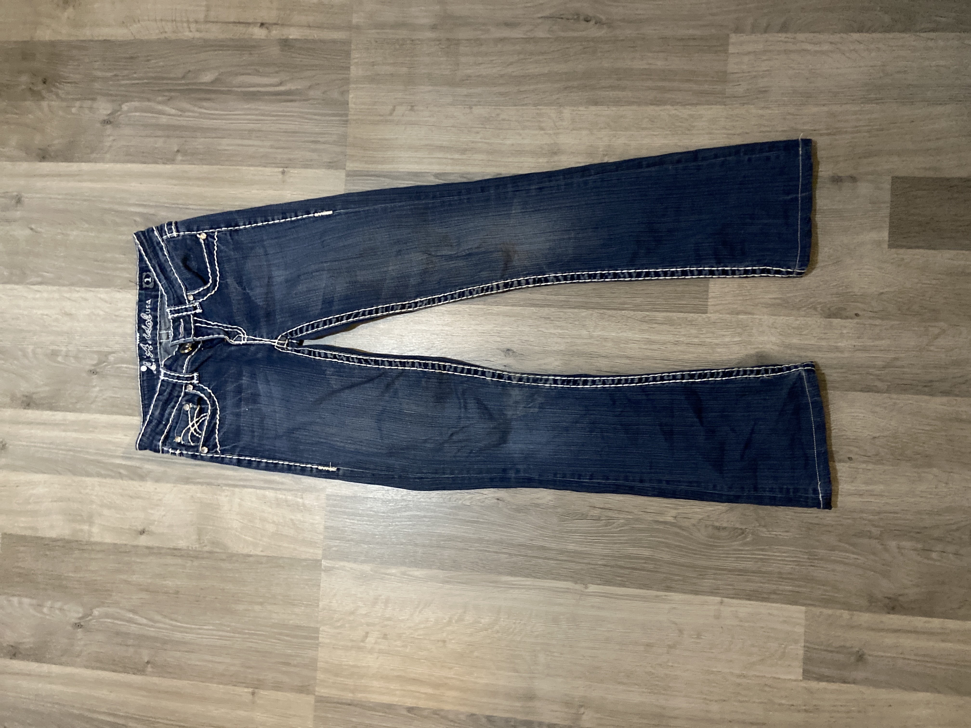 La idol bootcut jeans bought at Age UK Charity Shop for £8.00
