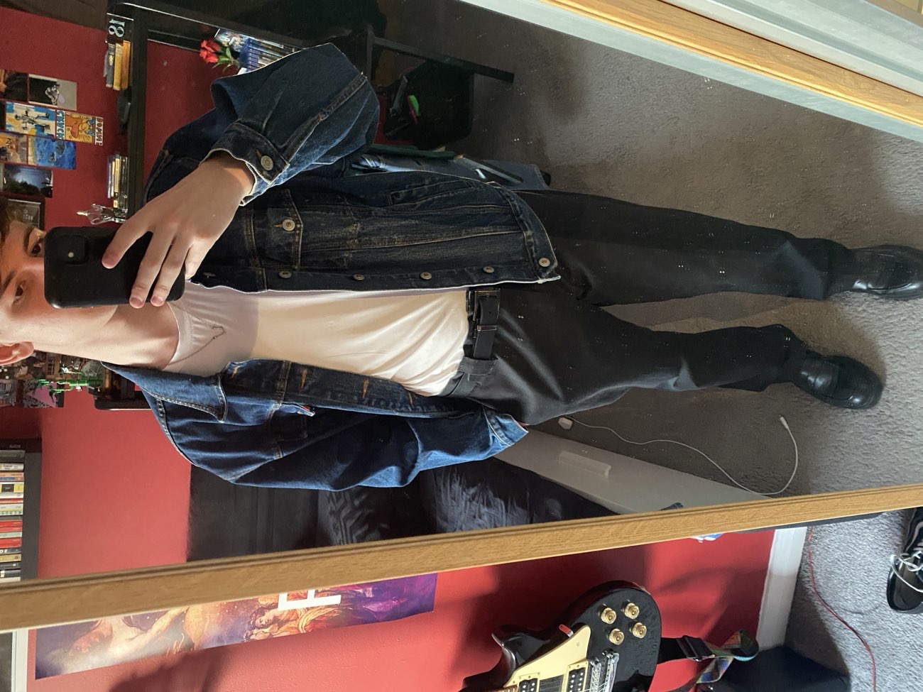 black dickies work pants bought at Replenish for £6.00