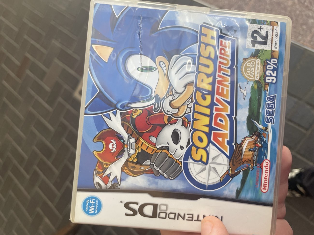 Sonic Rush Adventure - DS bought at The Salvation Army for £1.00
