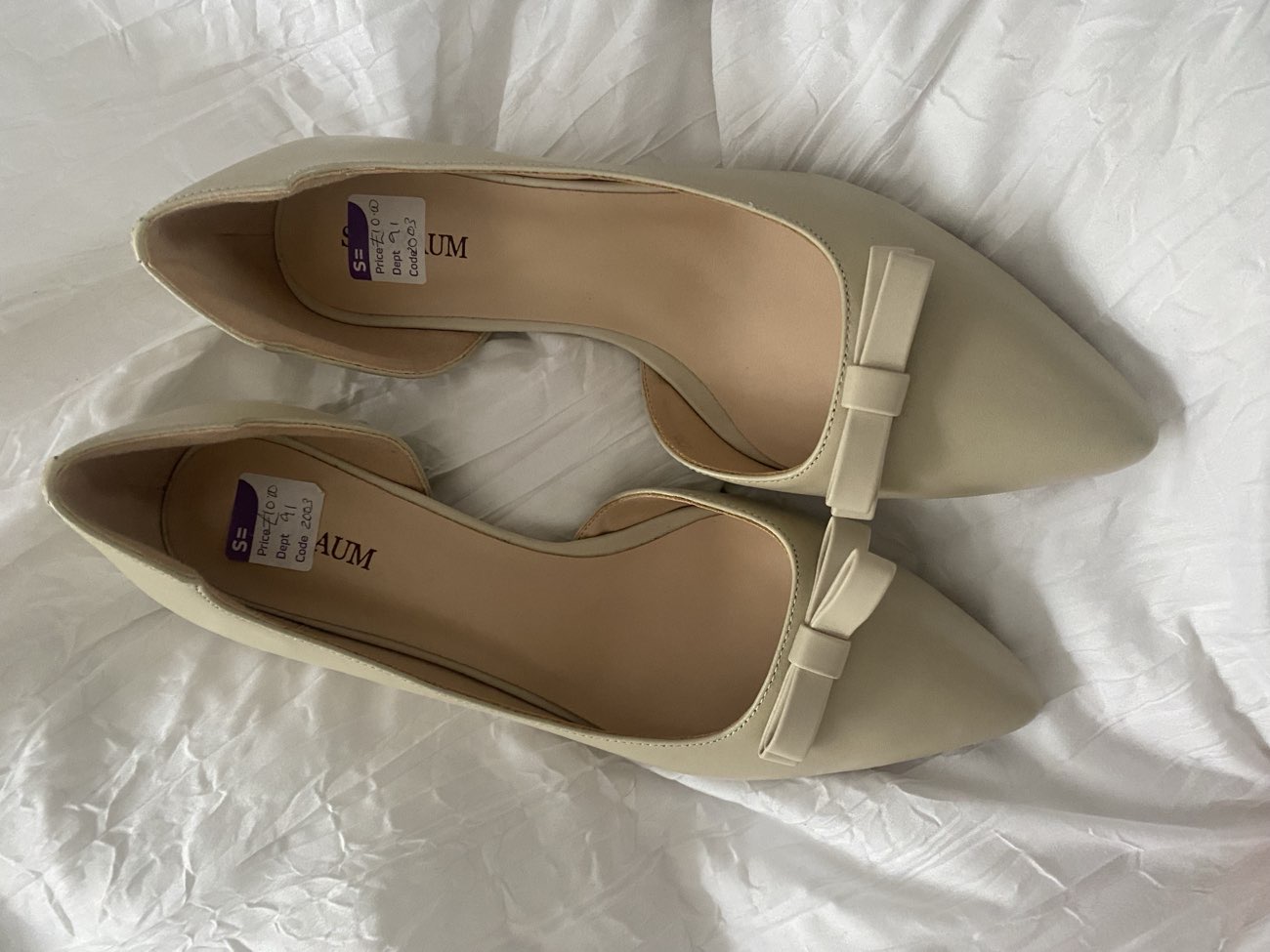 Gorgeous Cream Heels bought at Scope for £10.00