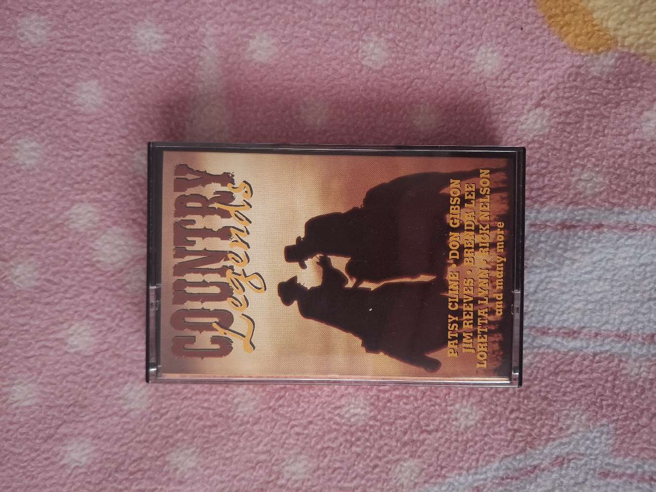 country cassette bought at Farplace Animal Rescue for Β£0.20