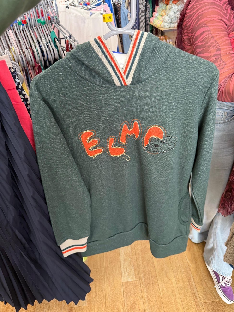 Cutest Elmo Hoody bought at Cancer Research UK for Β£9.75