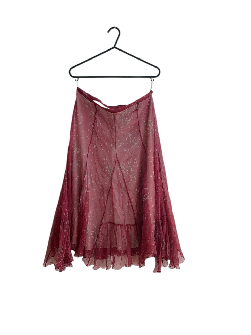Light and flowy asymmetrical skirt bought at Shop from Crisis - Muswell Hill for £7.50