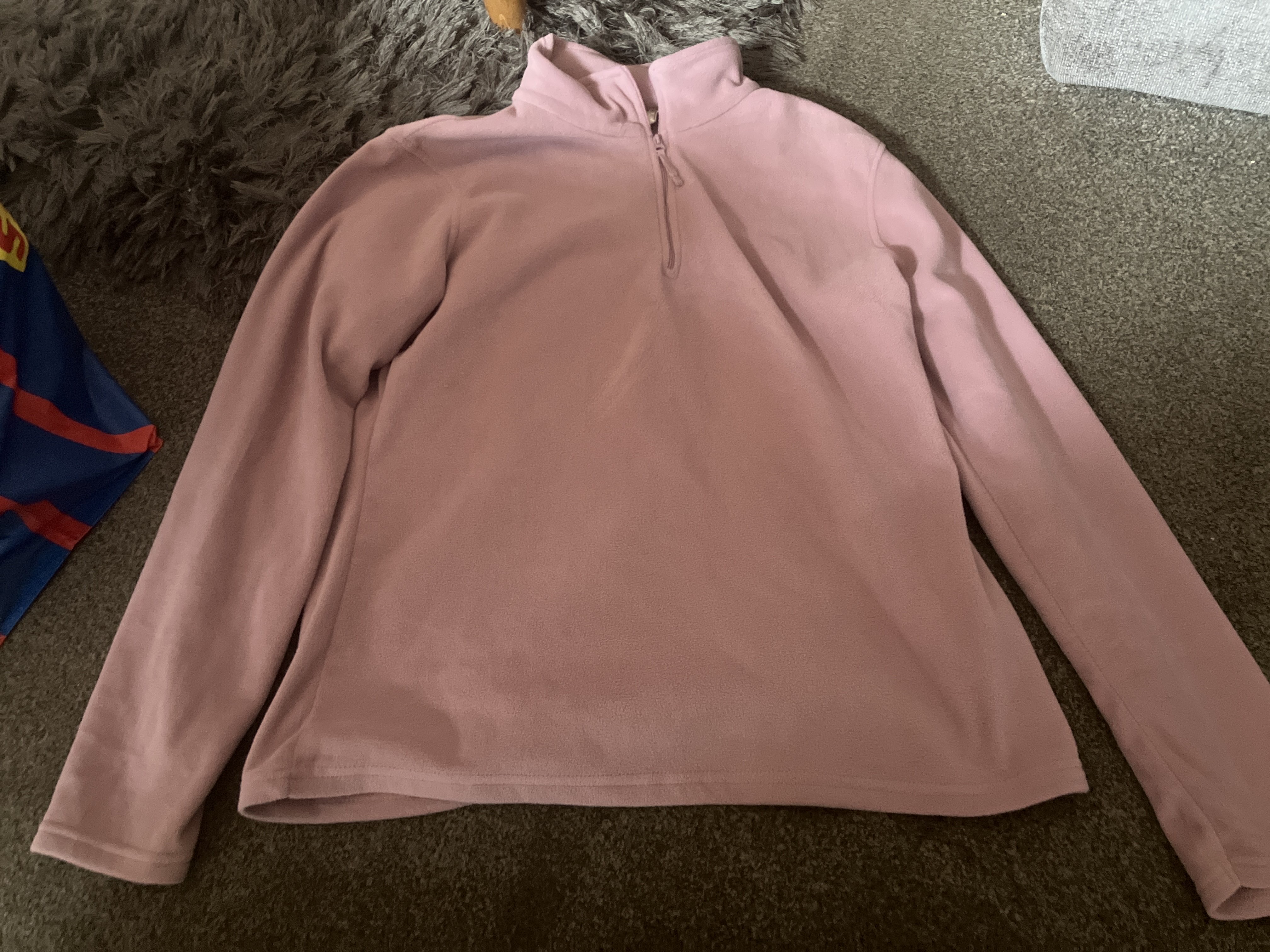 Purple pink mountain warehouse fleece bought at C.A.S.E for £0.75