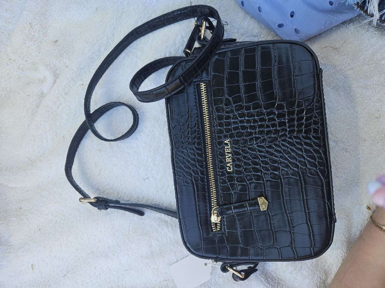 Carvela bag bought at St Christopher's Hospice Shop for £6.00