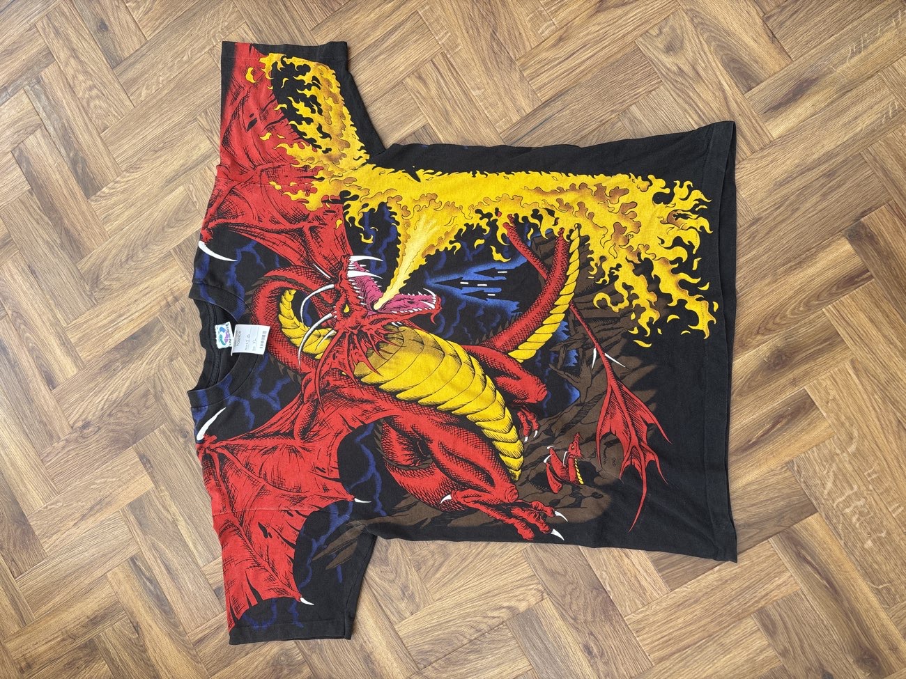 1993 Liquid Blue Dragon T-Shirt (Grail)🥹 bought at Primrose Hospice Shop for £5.00