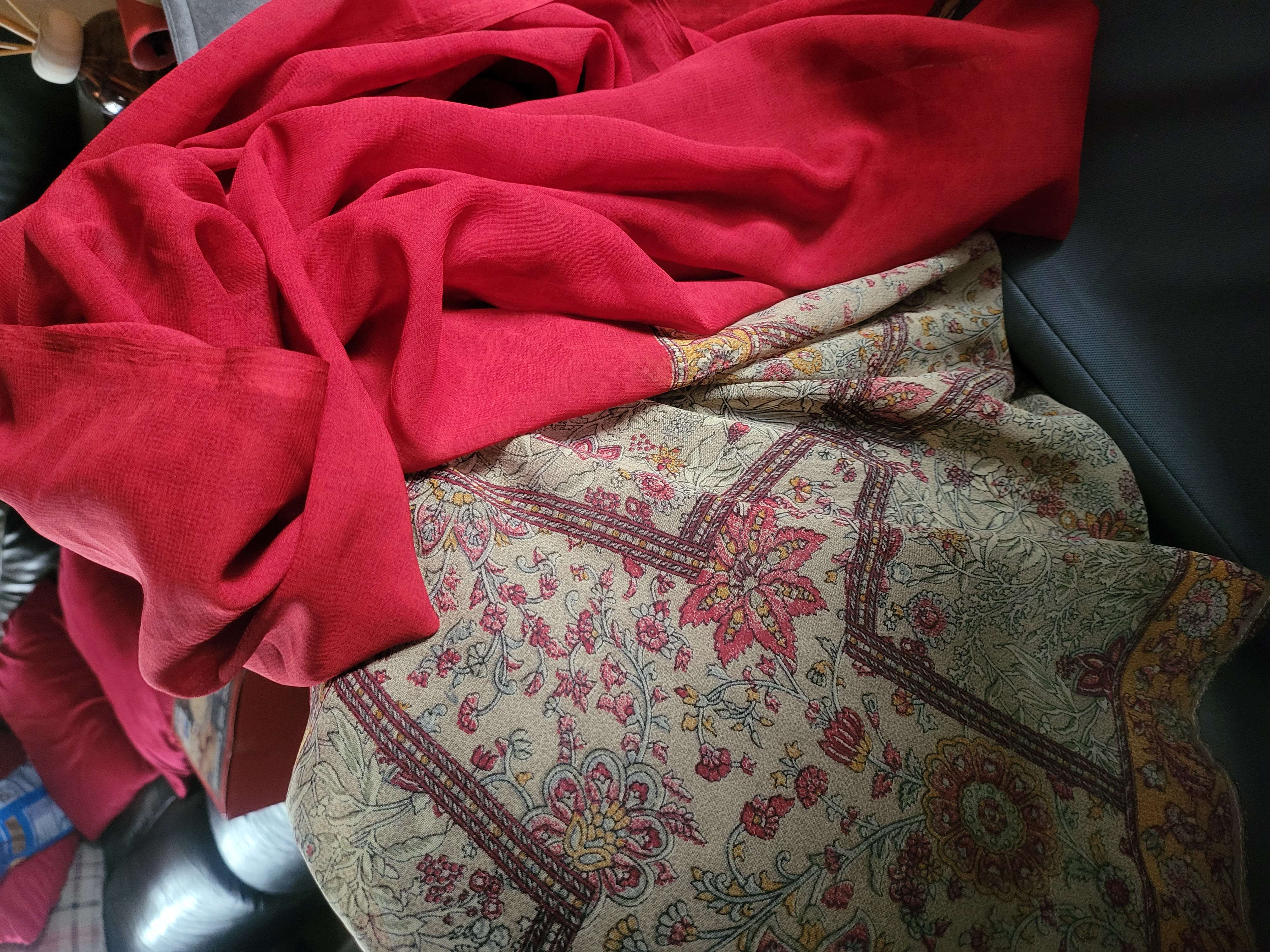 stunning scarf I got!! bought at Rugby Bareboards Trust for Β£3.00