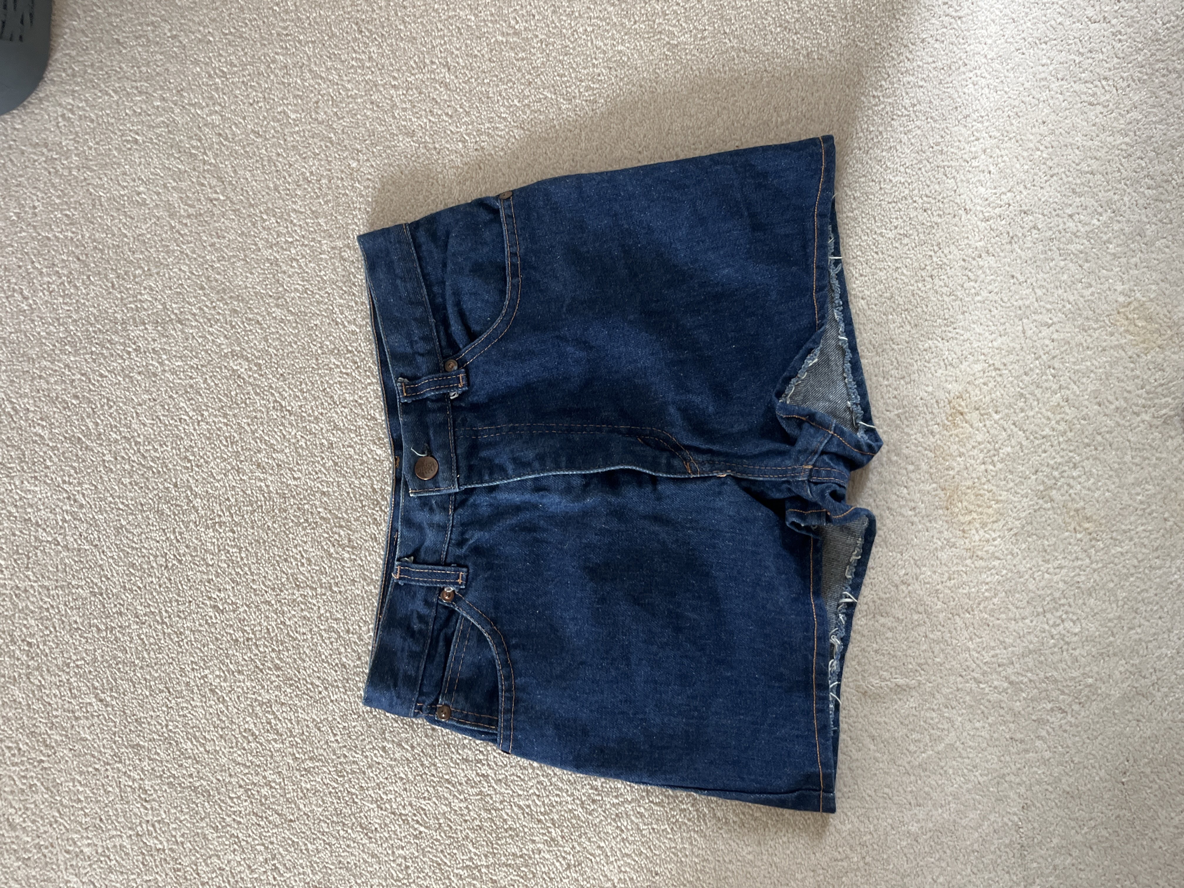 Two Shorts bought at Cheltenham's Vintage Superstore Kilo Sale for £9.00