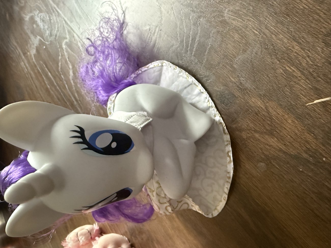 Sitting rarity my little pony product bought at Barnardo's for £1.00