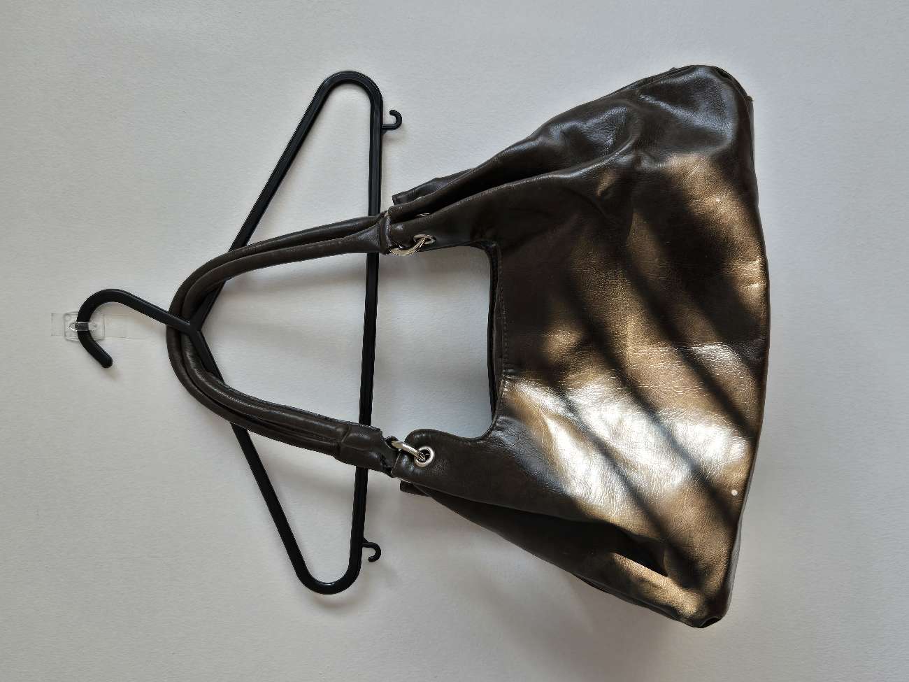 Brown NEXT faux leather bag bought at Events Field Car Boot for £2.00