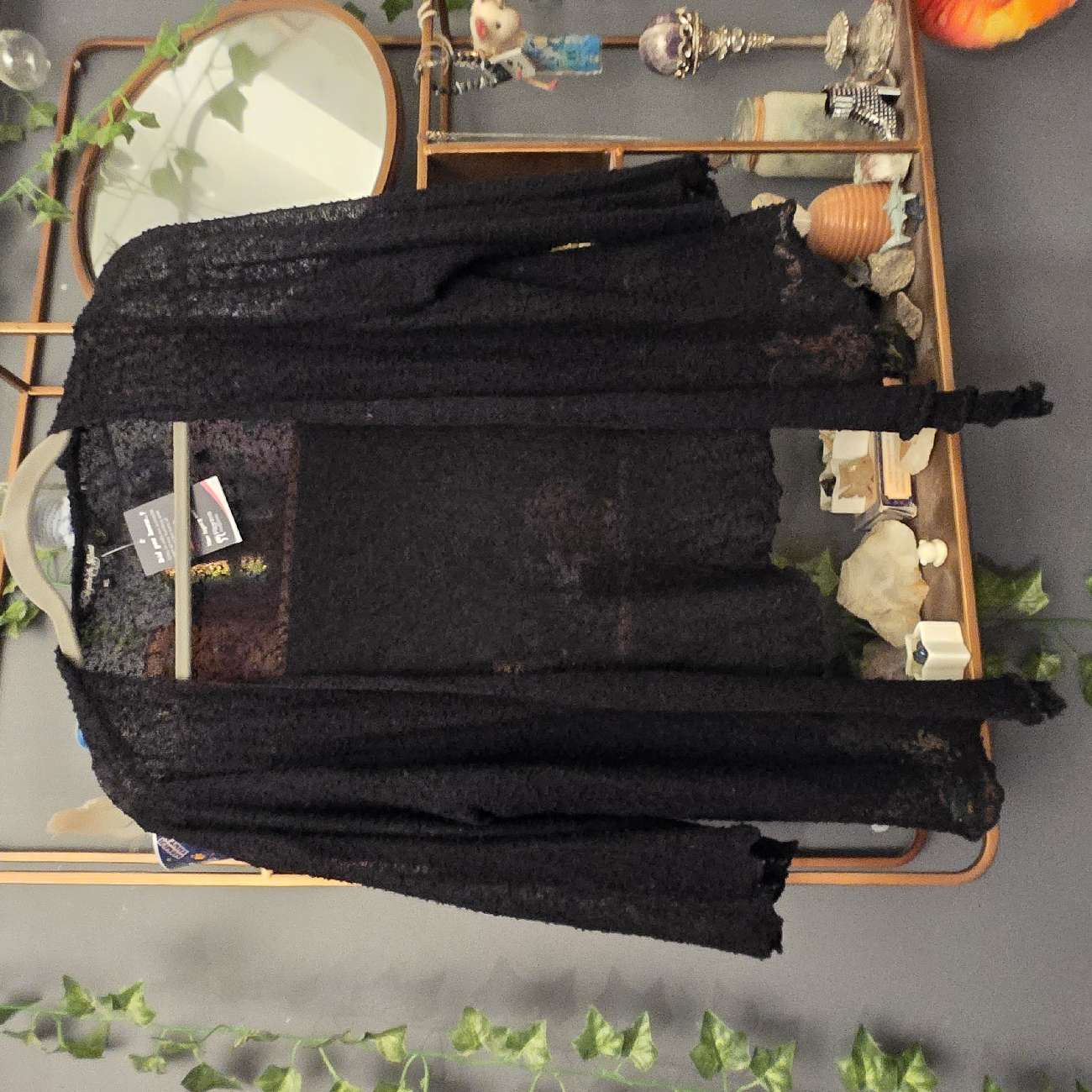 cute elizabeth scott whimsygoth cardigan!! product bought at Herne Bay shop - Pilgrims Hospices for £4.00