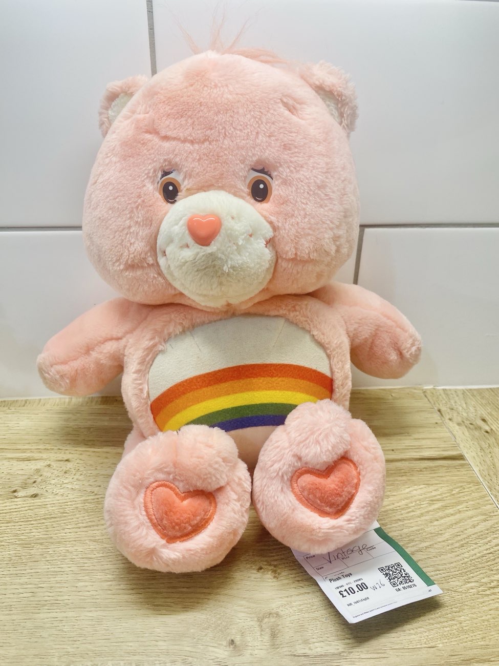 Care Bears "Cheer Bear" talking plush (made in 2003) bought at British Heart Foundation for £10.00